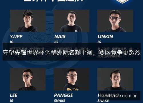 守望先锋世界杯调整洲际名额平衡,赛区竞争更激烈 守望先锋世界杯调整洲际名额平衡,赛区竞争更激烈